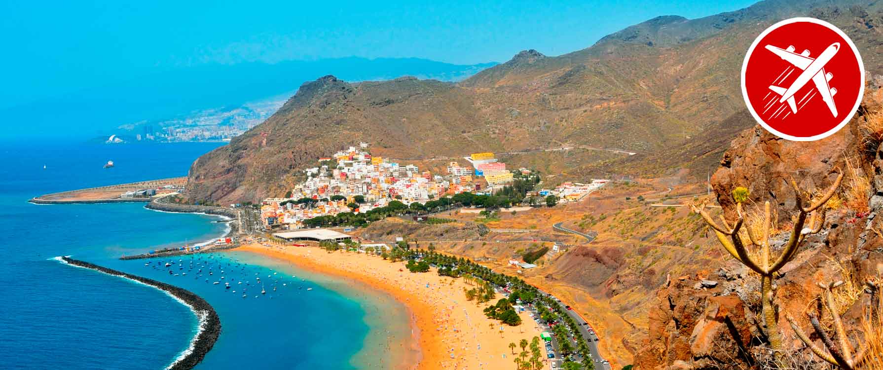 Plaża i ocean na wyspach kanaryjskich