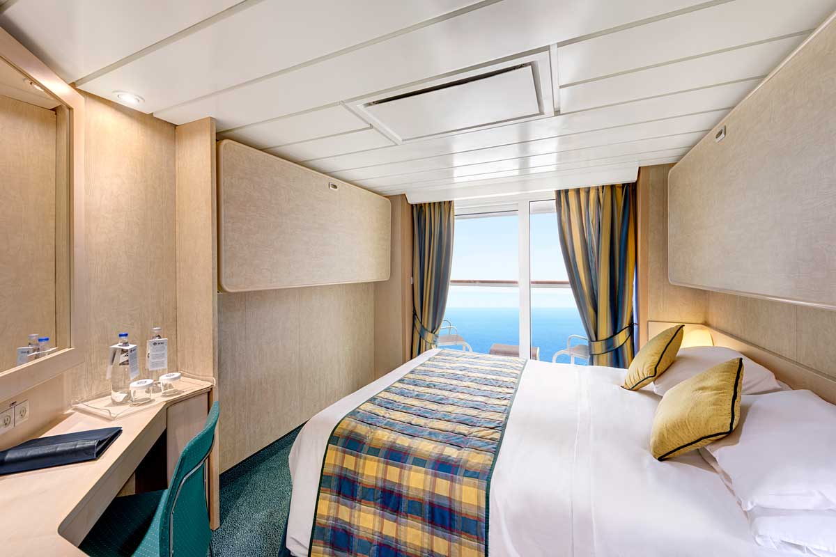MSC Armonia kabina z balkonem