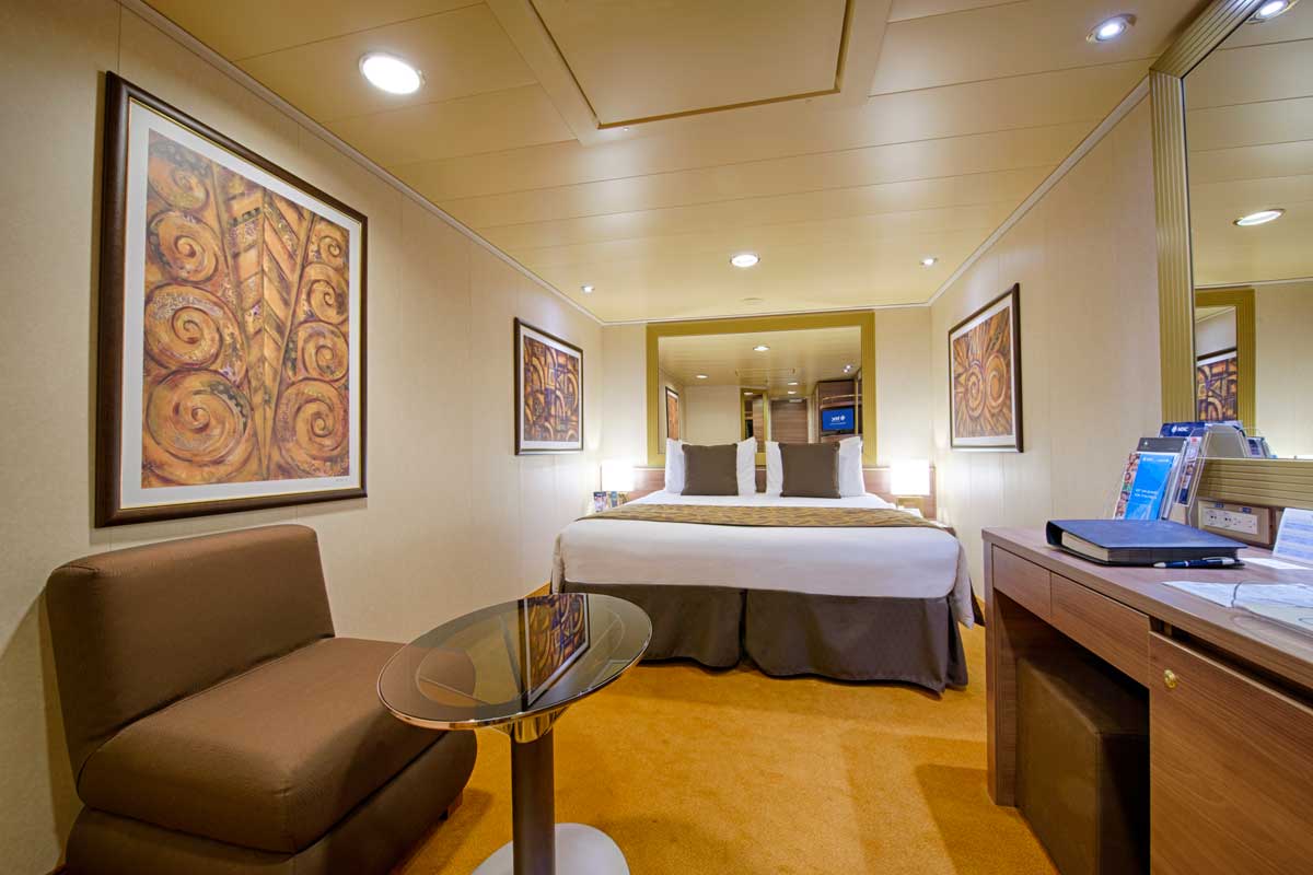 MSC Divina kabina wewnętrzna