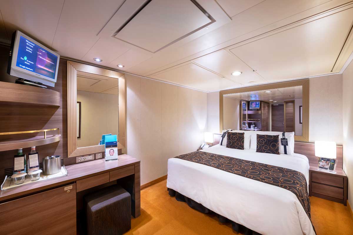 MSC Fantasia kabina wewnętrzna