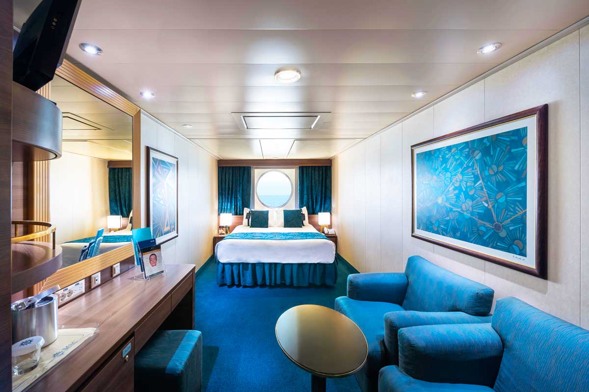 MSC Fantasia kabina z oknem
