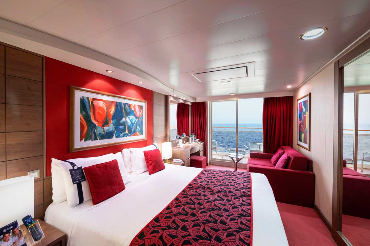 MSC Musica kabina z balkonem