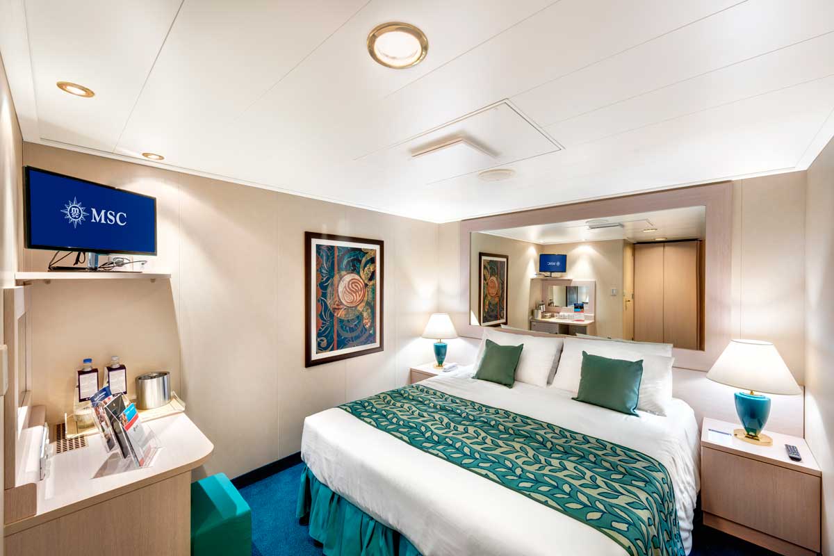 MSC Opera kabina wewnętrzna