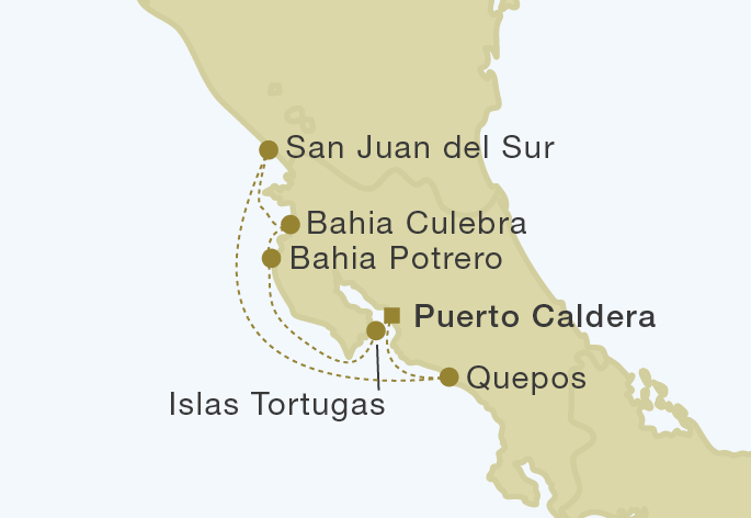 Mapa trasy rejsu