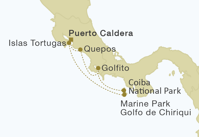 Mapa trasy rejsu