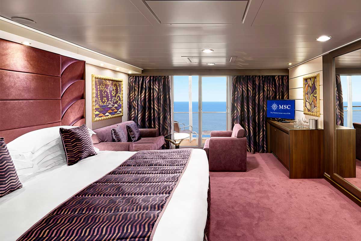 MSC Preziosa apartament Yacht Club Deluxe Suite