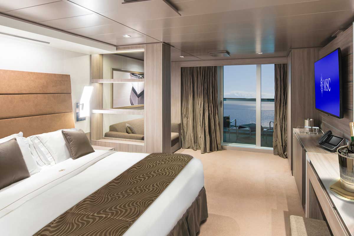 MSC Seaside apartament Yacht Club Deluxe Suite