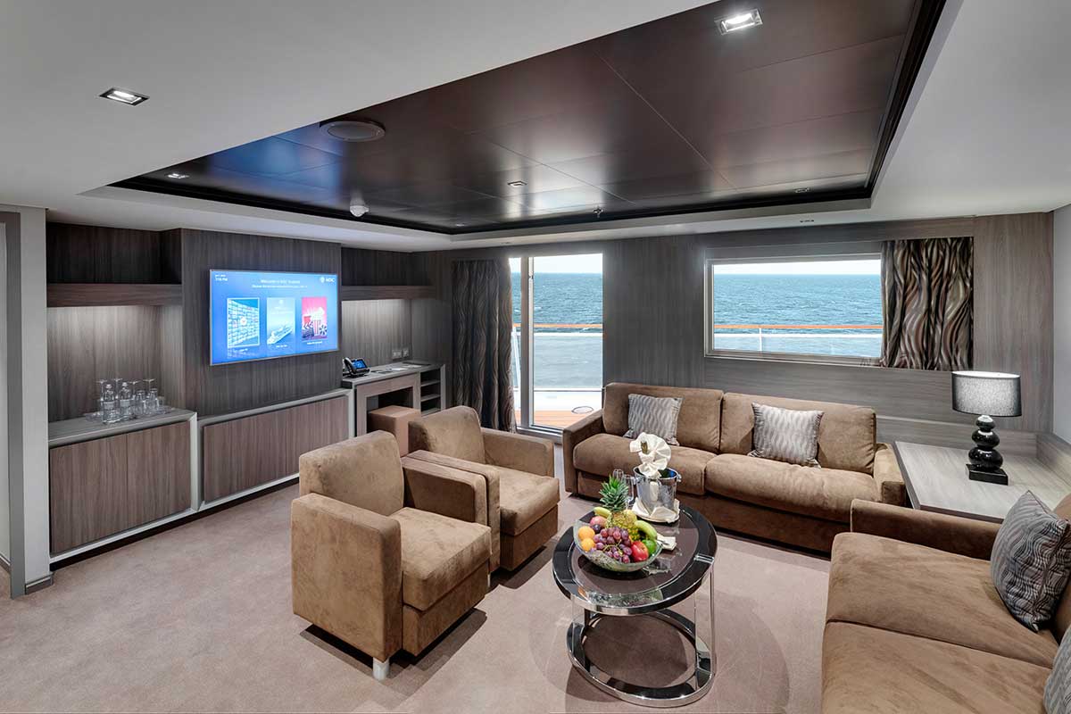 MSC Seaview apartament Yacht Club Royal Suite