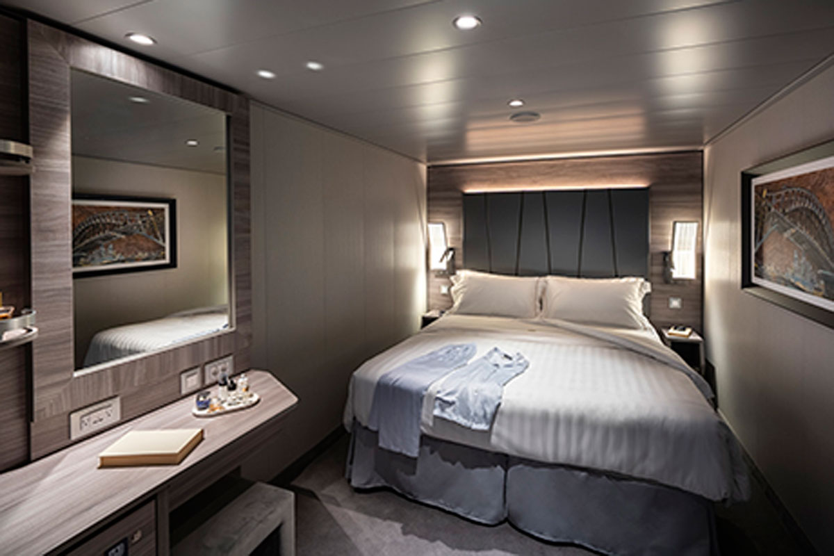 MSC World Asia apartament Yacht Club Interior Suite