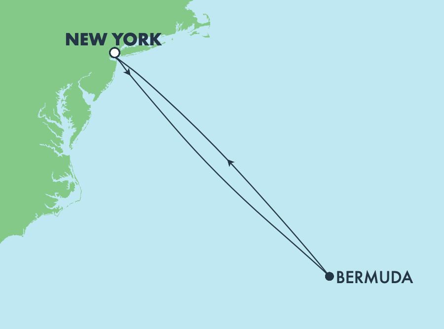 Mapa trasy rejsu